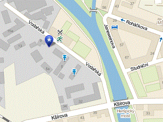 mapa Brno